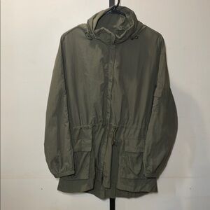 All in Motion Green Windbreaker